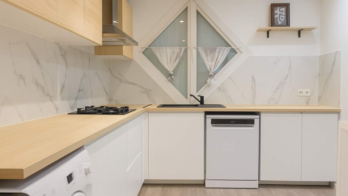 rénovation cuisine moderne après - Entreprise de rénovation Paris, Espace cosy