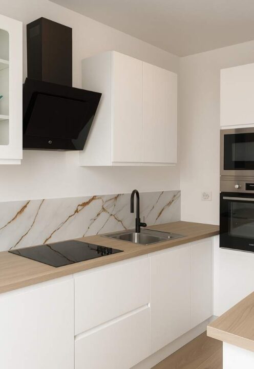 Rénovation cuisine design avant après, entreprise de rénovation, Espace Cosy